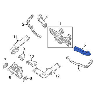 Nissan OE - Left Instrument Panel Air Duct
