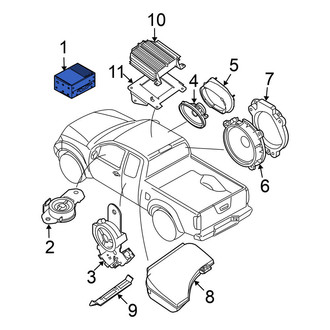 Nissan OE - Radio Control Unit