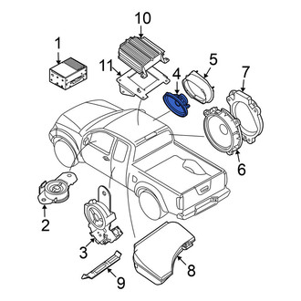 Nissan OE - Center Speaker
