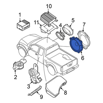 Nissan OE - Rear Speaker