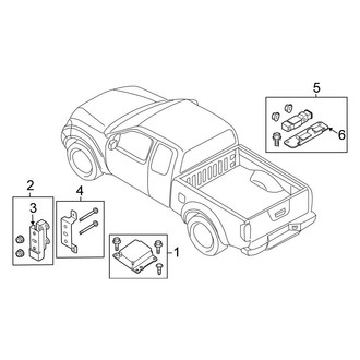 Nissan OE - Restraint Systems - Air Bag Components (Modules and Sensors)