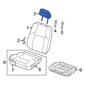 Nissan OE - Front Right Headrest