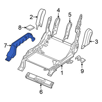 Nissan OE - Front Right Seat Track Cover