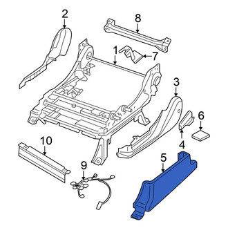 Nissan OE - Front Left Seat Track Cover