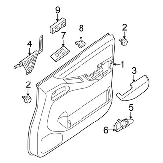Nissan OE - Front Door - Interior Trim