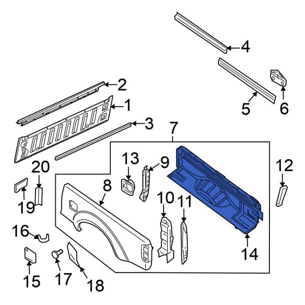 Truck Bed Panel