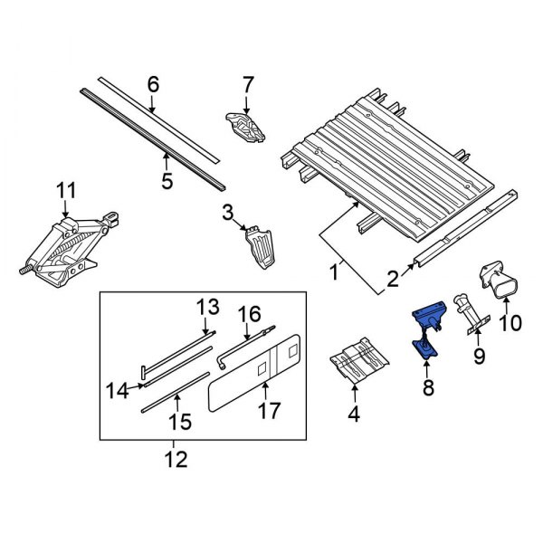 Spare Tire Hoist