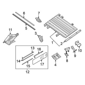 Nissan OE - Pick Up Box - Floor (6' Box)