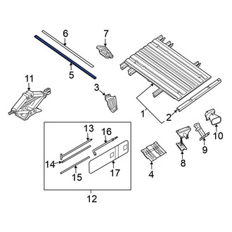Nissan OE - Truck Bed Side Rail