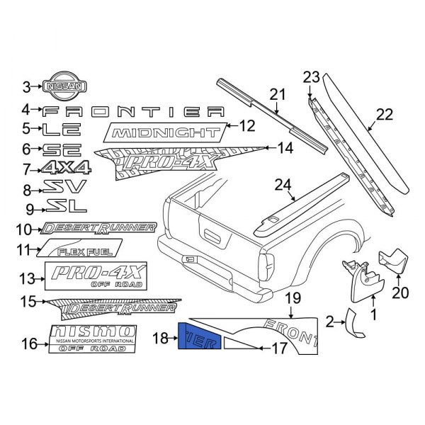 Truck Bed Decal