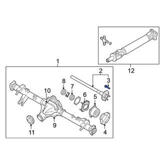 Nissan OE - Rear Wheel Lug Stud