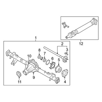 Nissan OE - Rear Suspension - Axle & Differential