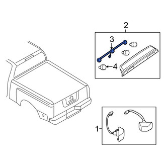 Nissan OE - Rear Center High Mount Stop Light Socket