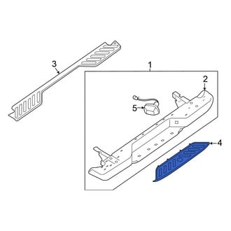 Nissan OE - Rear Lower Bumper Step Pad
