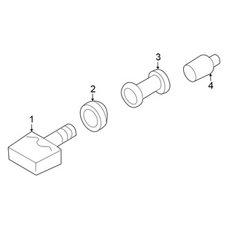 Nissan OE - Electrical - Tire Pressure Monitor Components (PRO-4X / S / SL / SV)