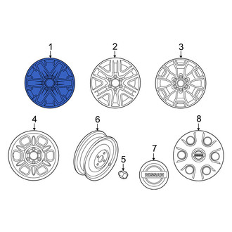 Nissan OE - Wheel