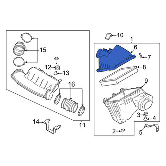 Nissan OE - Air Cleaner Cover