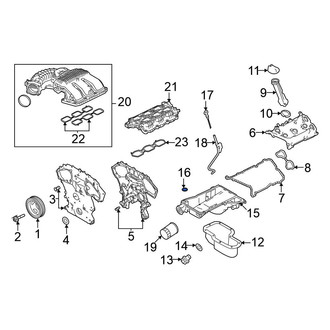 Nissan OE - Engine Oil Pan O-Ring
