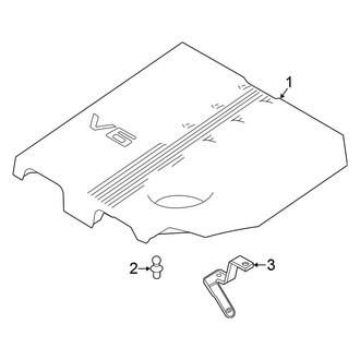 Nissan OE - Engine Appearance Cover (3.8L)