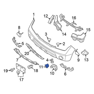 Nissan OE - Fog Light Clip