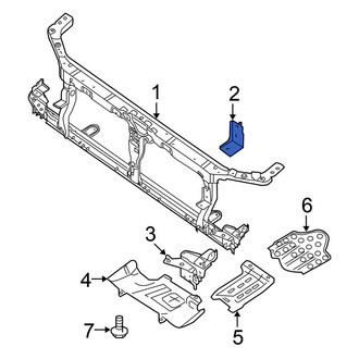 Nissan OE - Front Left Headlight Bracket