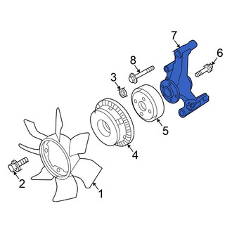Nissan OE - Engine Cooling Fan Pulley Bracket