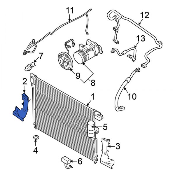 A/C Condenser Seal