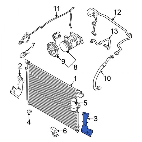 A/C Condenser Seal