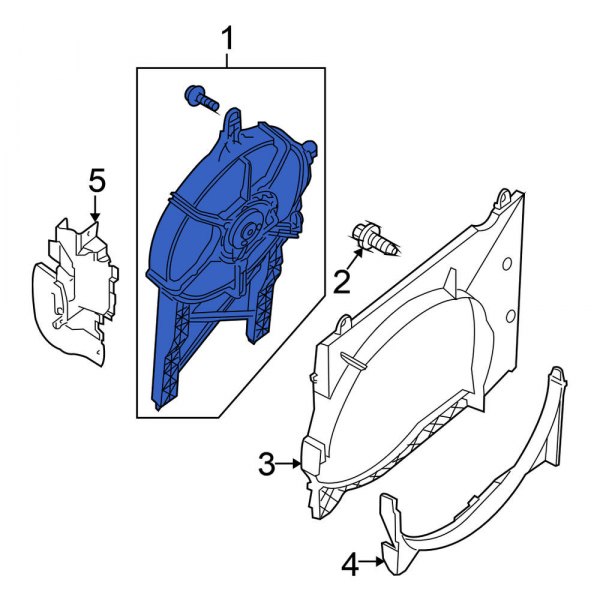 A/C Condenser Fan Assembly