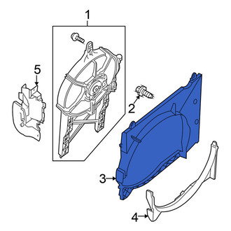 Nissan OE - Upper Engine Cooling Fan Shroud