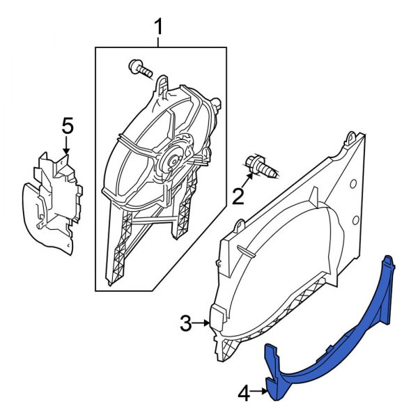 Engine Cooling Fan Shroud