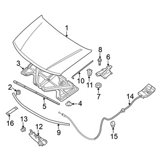 Nissan OE - Hood & Components