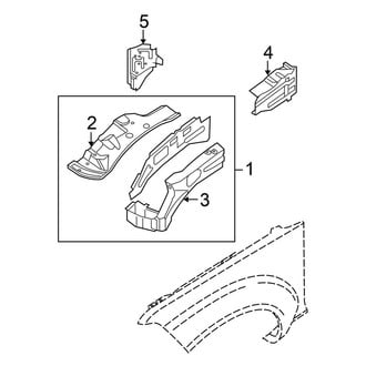 Nissan OE - Fender - Inner Components