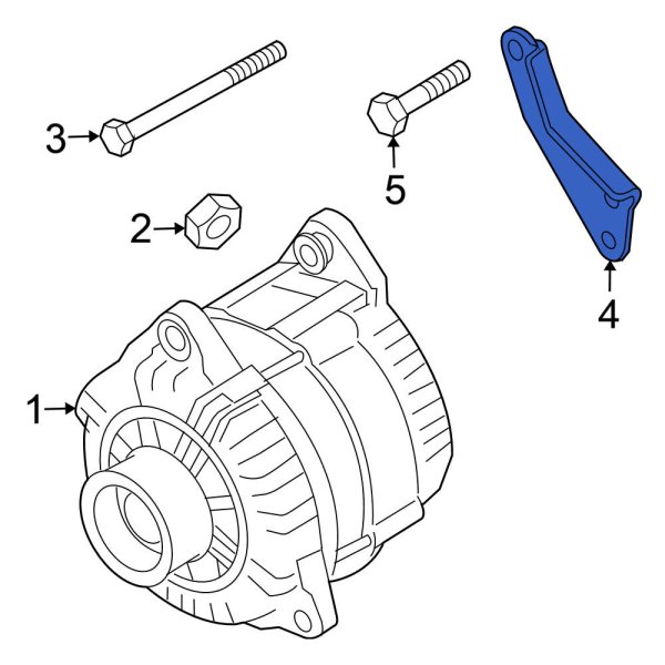 Nissan OE 11715EA20A Alternator Bracket
