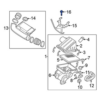 Nissan OE - Curtain Air Bag Bolt