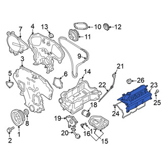 Nissan OE - Left Engine Valve Cover