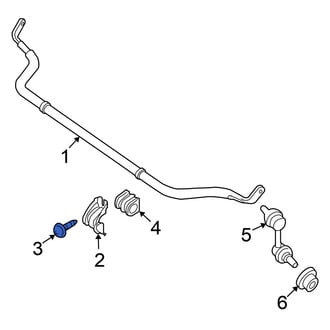 Nissan OE - Suspension Stabilizer Bar Bracket Bolt