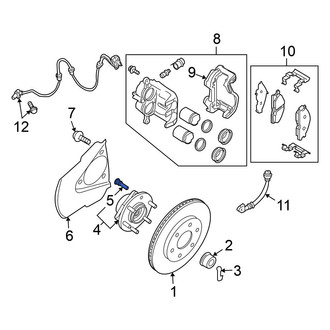 Nissan OE - Front Wheel Lug Stud