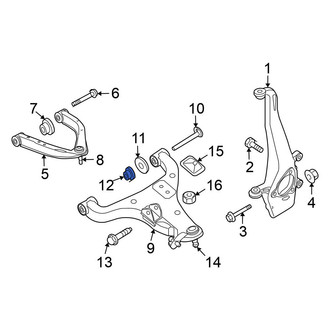 Nissan OE - Lower Suspension Control Arm Nut