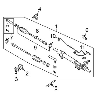 Nissan OE - Steering Gear & Linkage