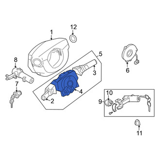 Nissan OE - Steering Column Switch Housing