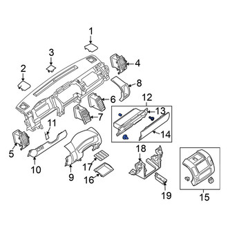 Nissan OE - Lower Instrument Panel Bezel