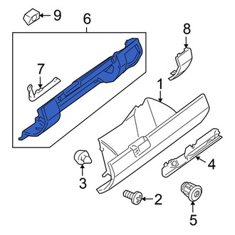 Nissan OE - Instrument Panel Cover