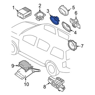 Nissan OE - Center Speaker