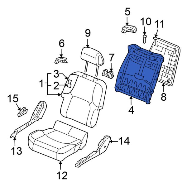 Seat Back Frame