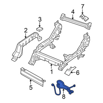 Nissan OE - Front Right Power Seat Wiring Harness