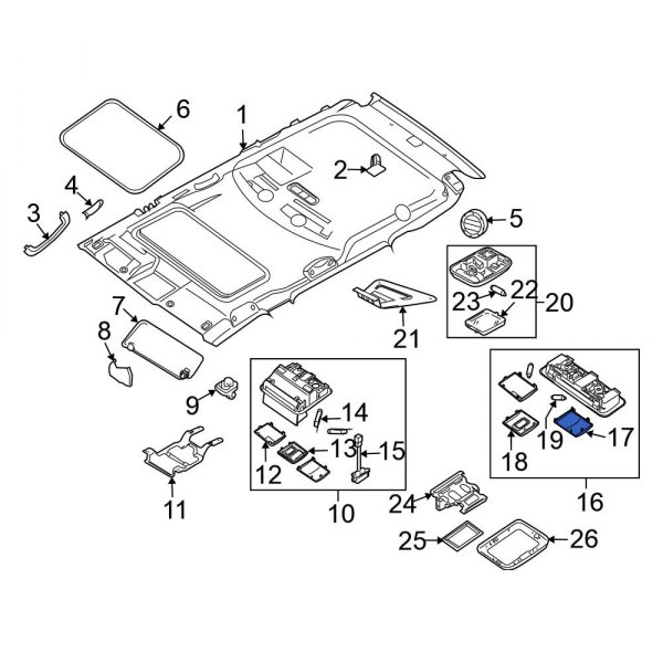 Map Light Lens