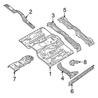 Nissan OE - Pillars, Rocker & Floor - Floor