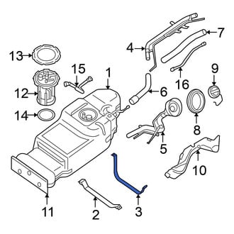Nissan OE - Rear Fuel Tank Strap