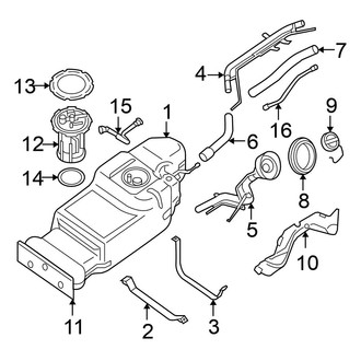 Nissan OE - Fuel System Components
